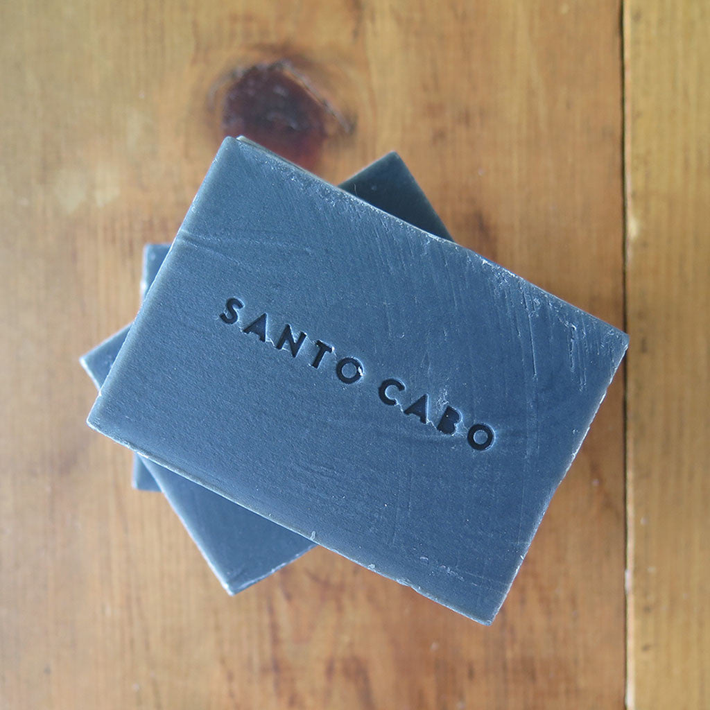 Carbon Soap Bars with Santo Cabo Stamp